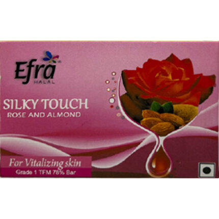 SILKY TOUCH ROSE AND ALMOND 100grm
